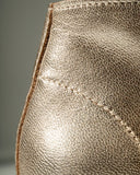 Platinum Cat Desert Boot, leather detail